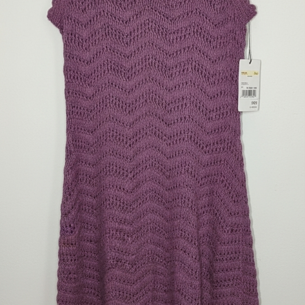 Athleta Purple Knit‎ Mini Dress